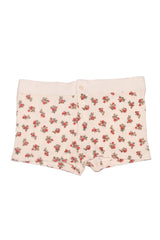 Floral Waffle Boyshort Underwear