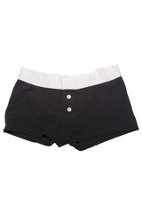 Boy Short Thick Ribbed Underwear