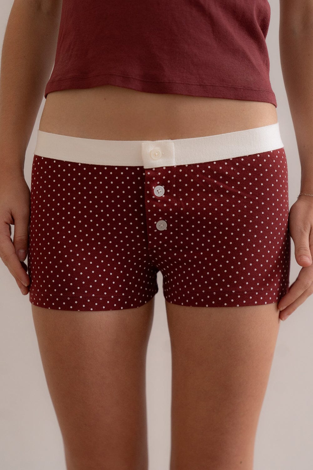 Boy Short Polka Dot Underwear
