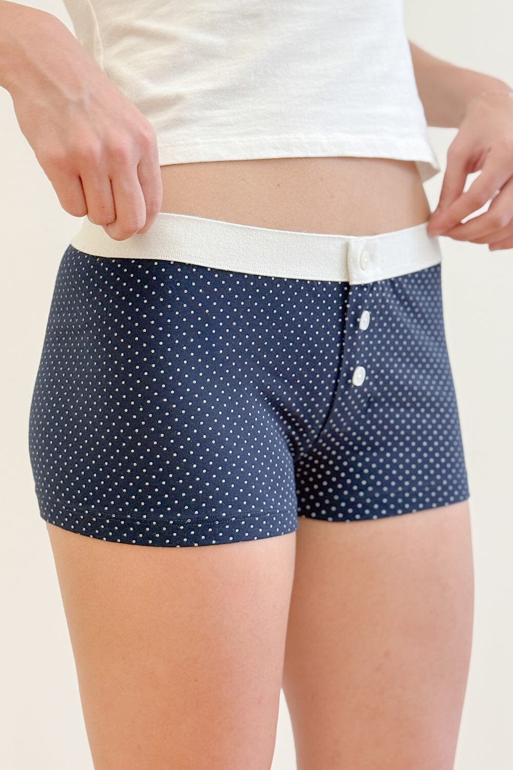 Boy Short Polka Dot Underwear