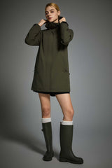 Mid-Length Waterproof Trench Jacket