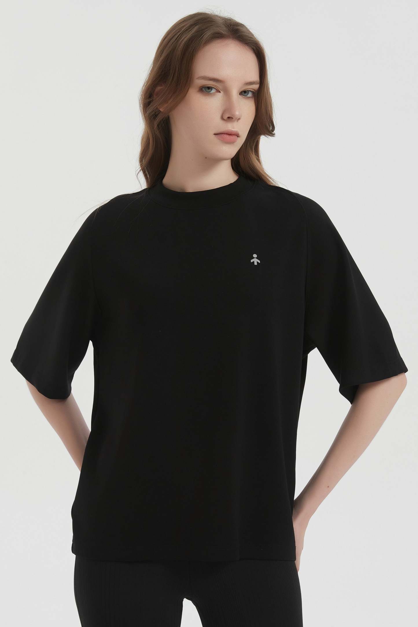 Casual Crew Neck T-Shirt Tops Basic Workout