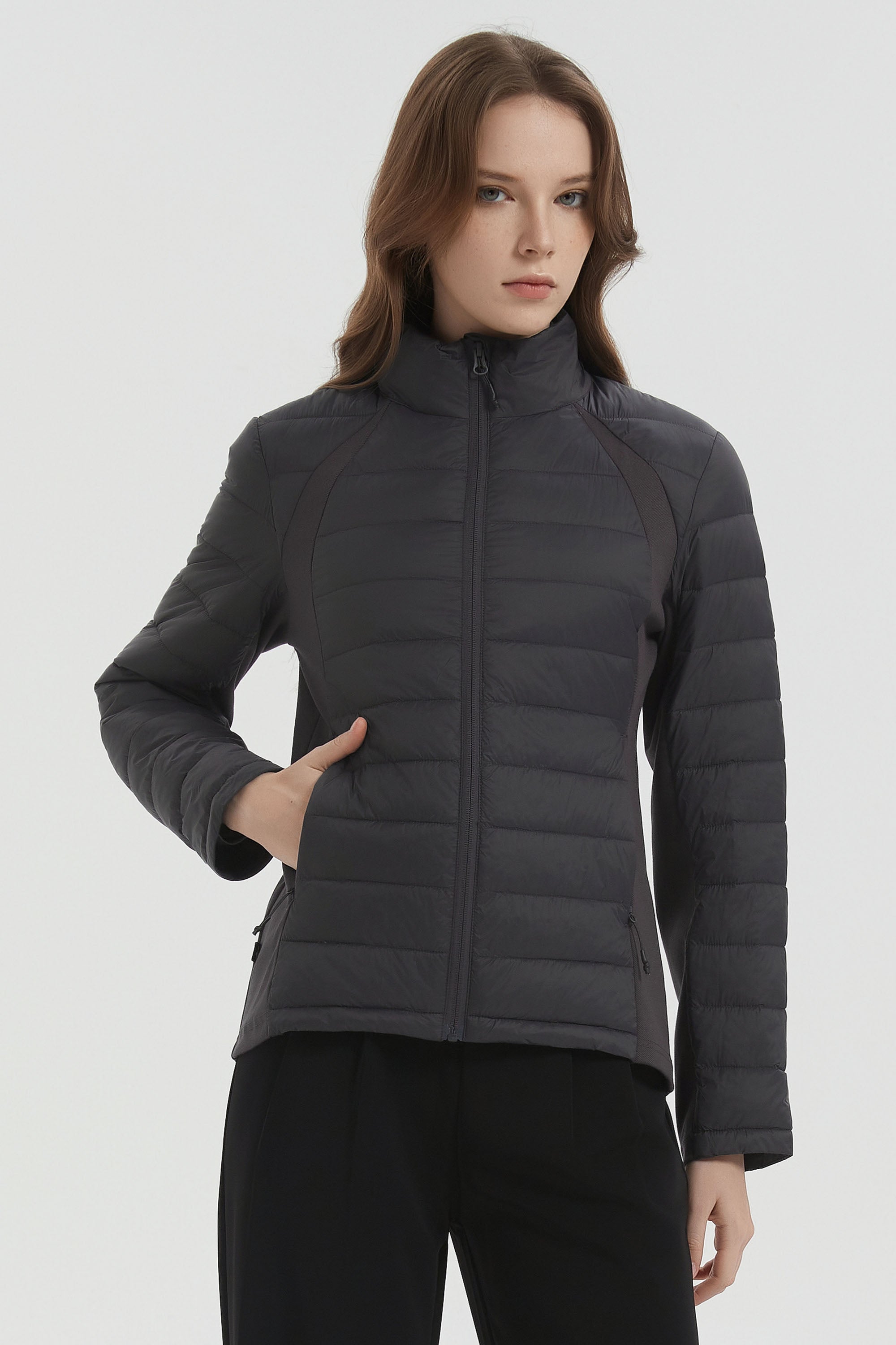 Lightweight Insulated Quilted Puffer Coats Breathable