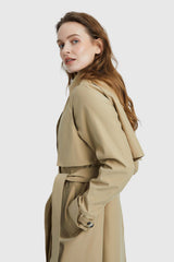 3/4 Hudson Trench with Removable Vest