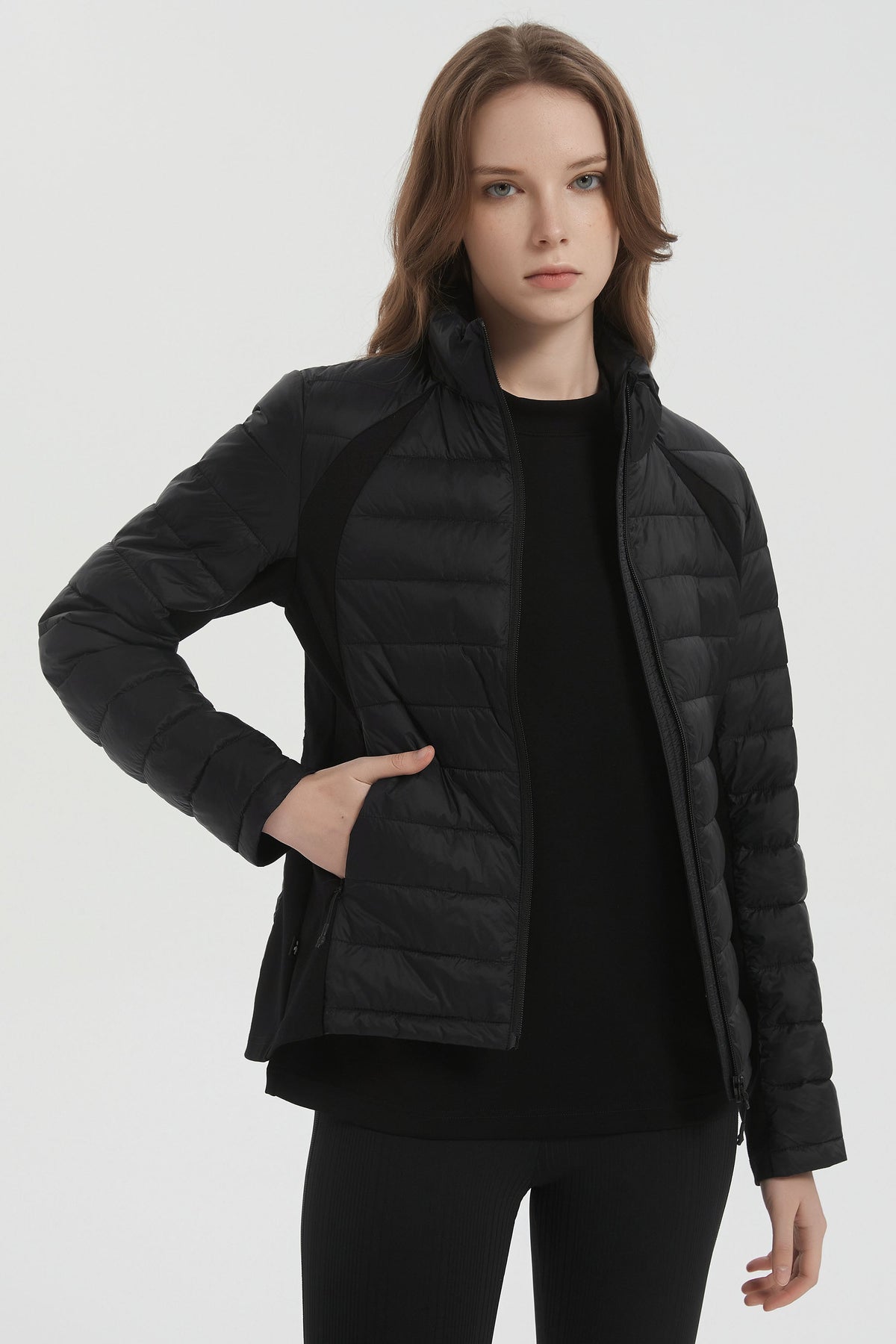 Lightweight Insulated Quilted Puffer Coats Breathable