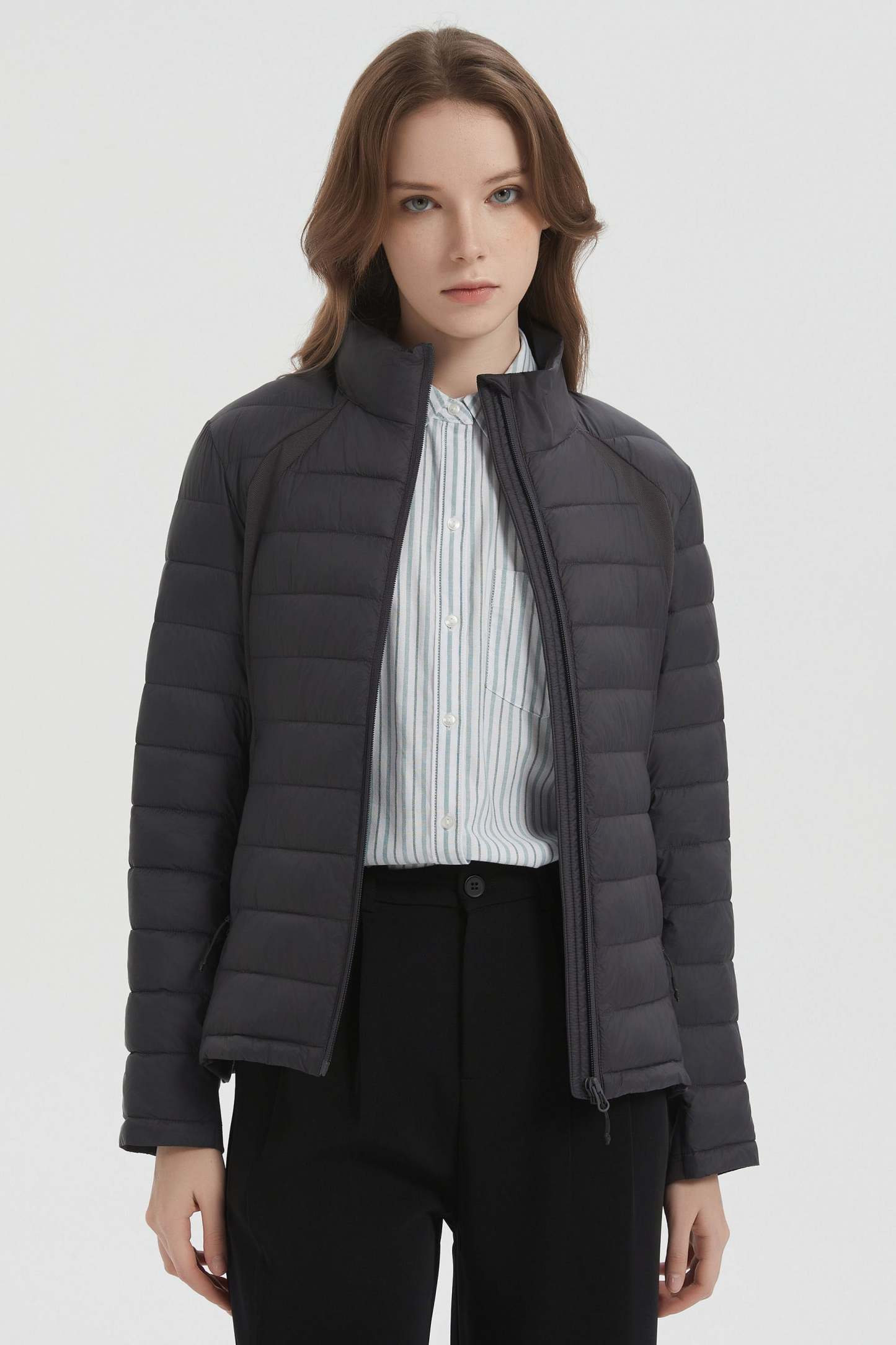 Lightweight Insulated Quilted Puffer Coats Breathable