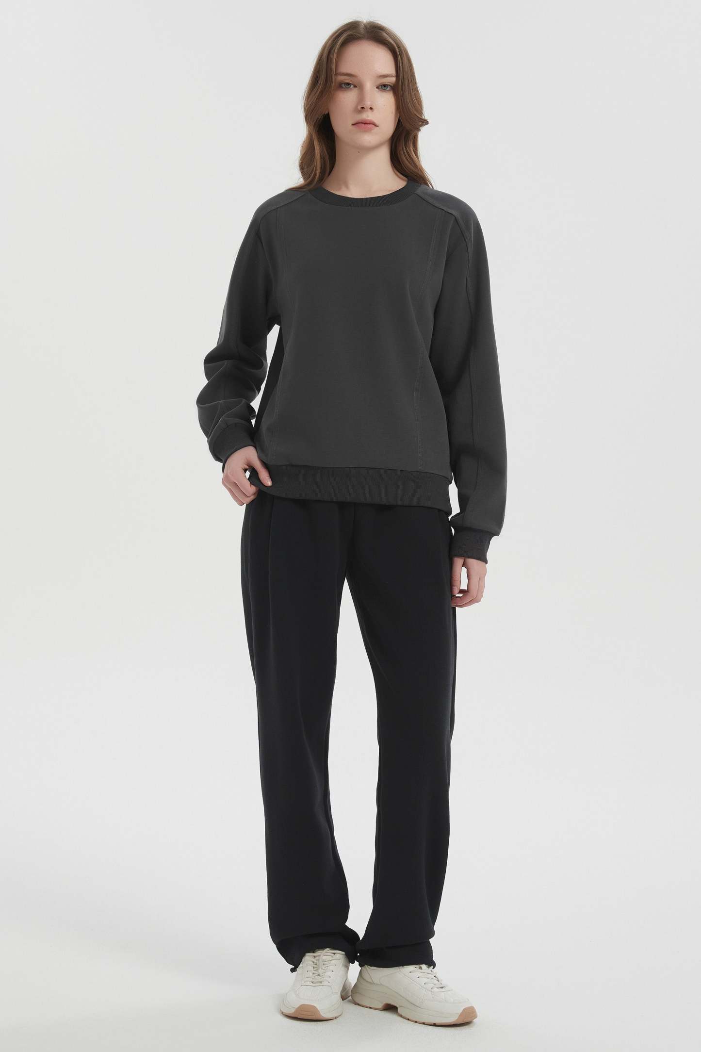 Casual Crewneck Sweatshirts Long Sleeve