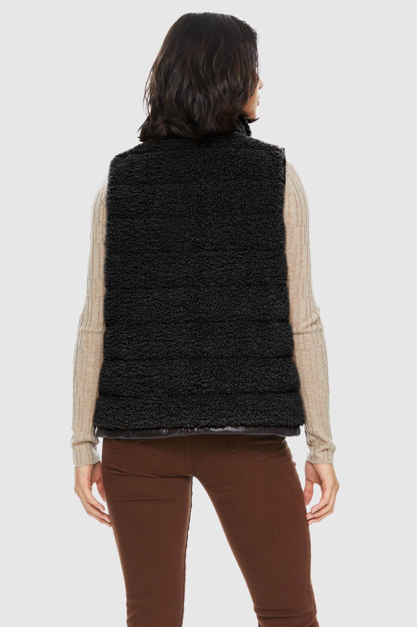 Casual Fleece Down Vest
