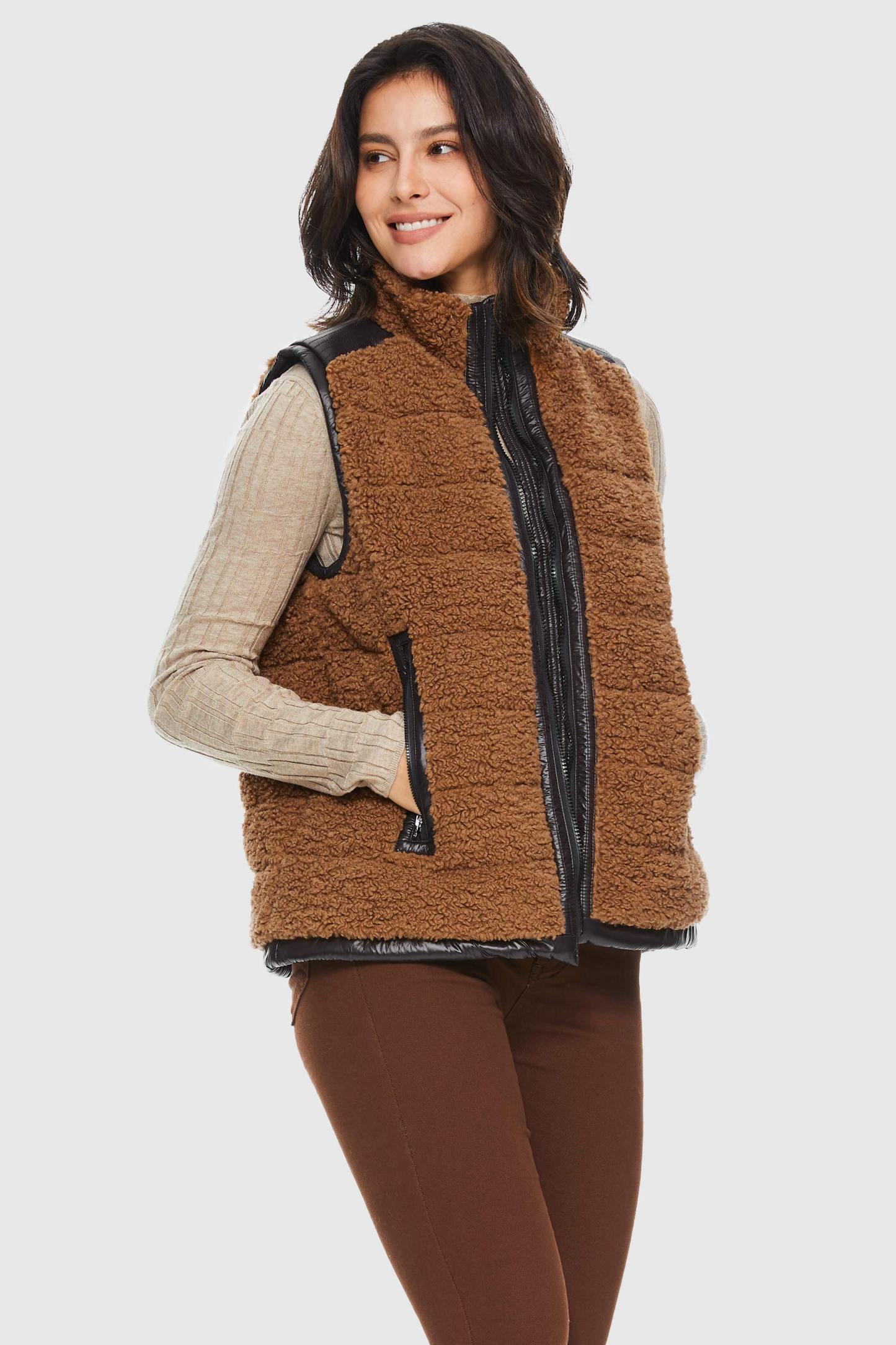 Casual Fleece Down Vest