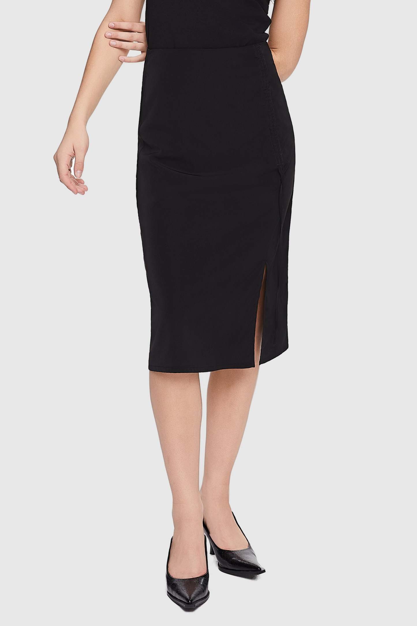 High Waist Casual Pencil Skirt