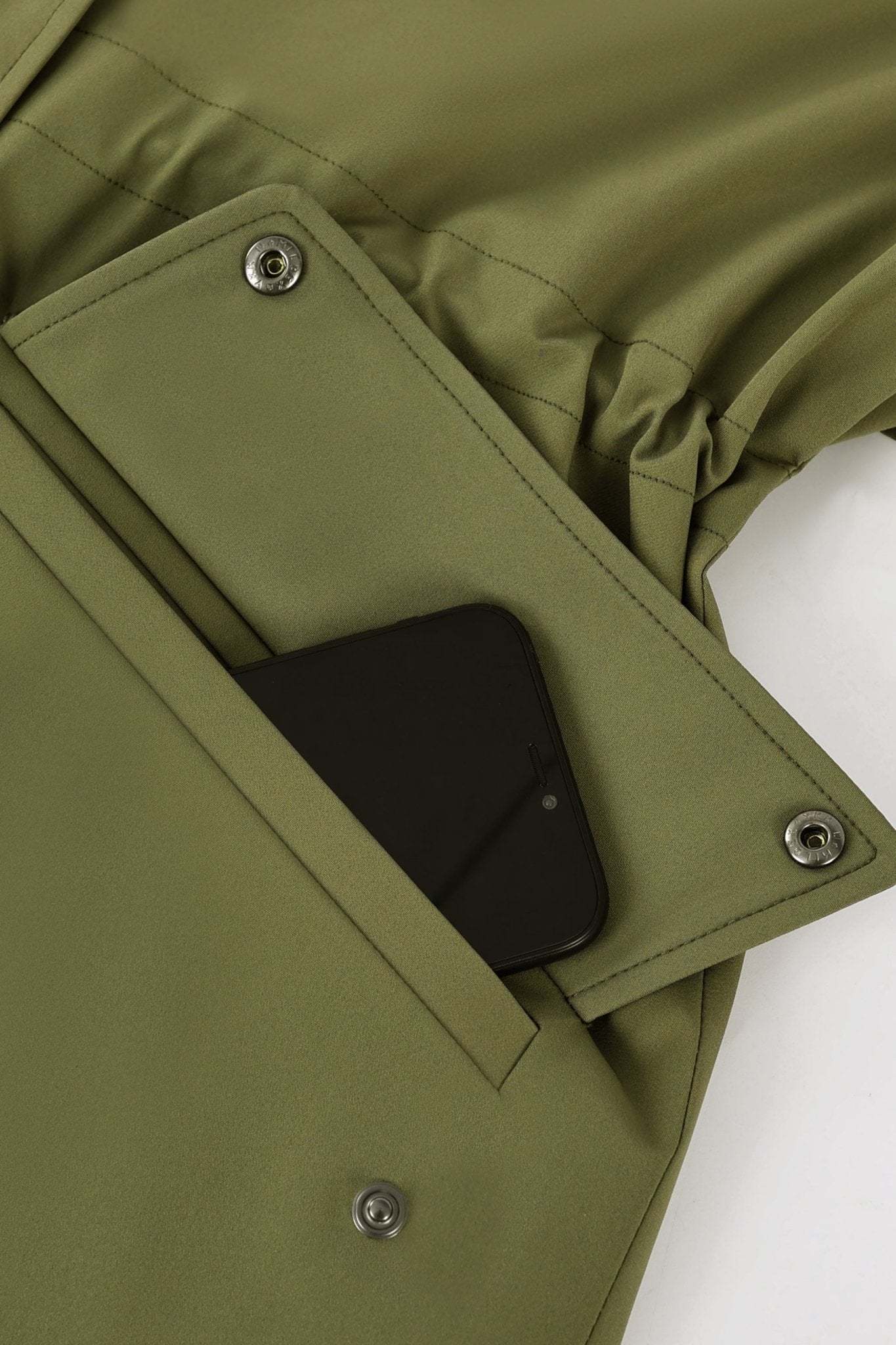 Military Anorak Jacket Zip-Up Windbreaker Active Hooded