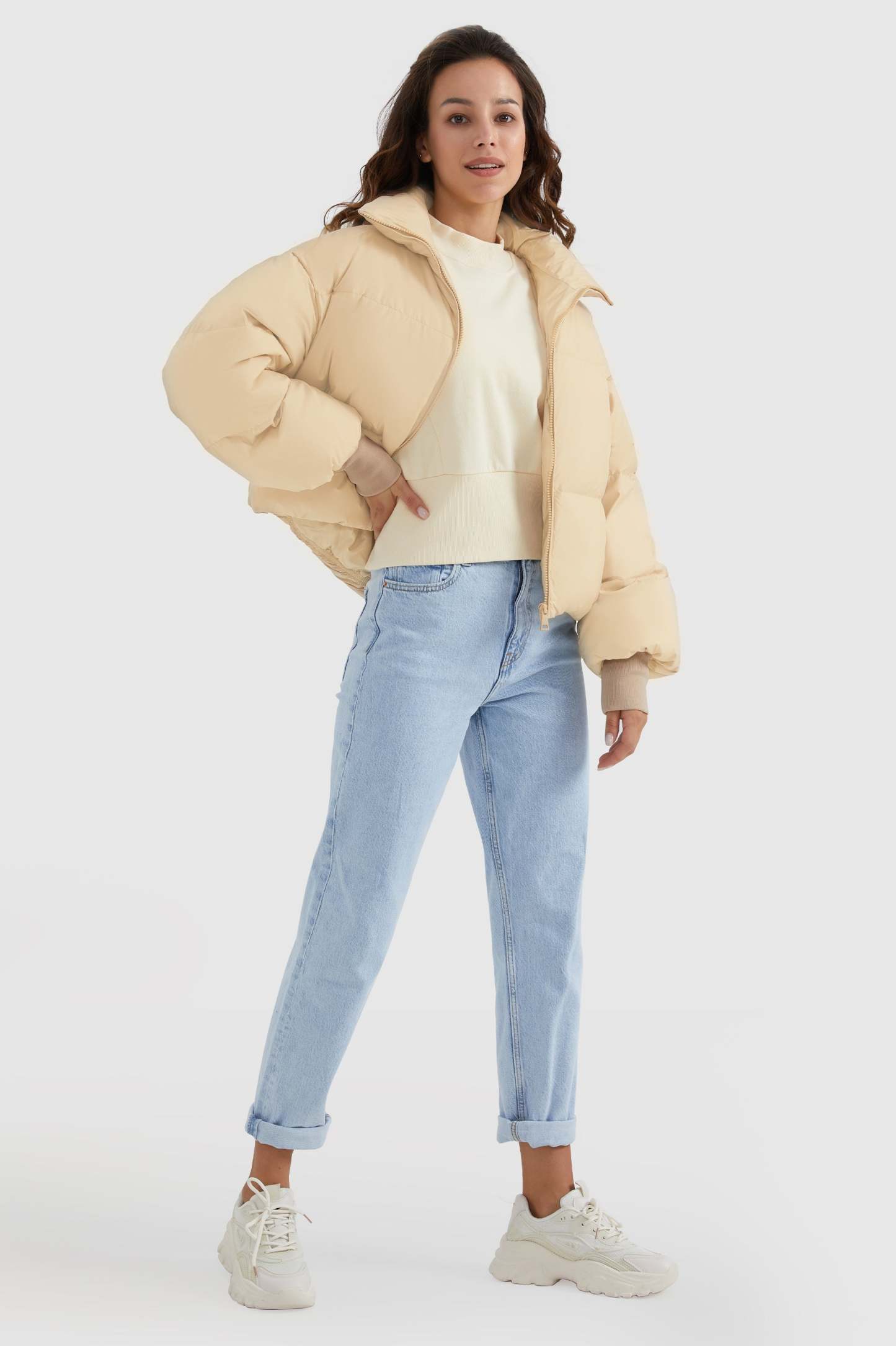 Puff-O® Classics Short Oversized Down Coat