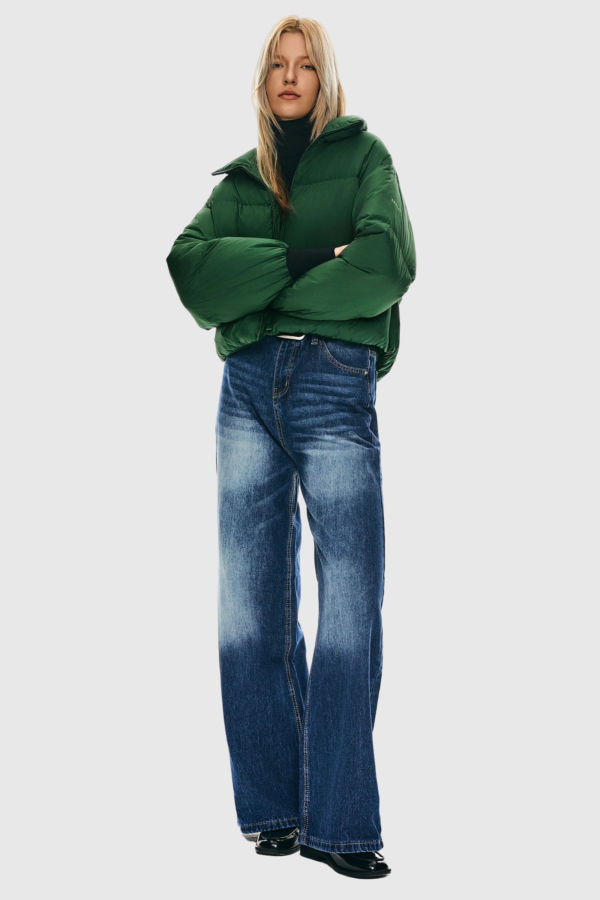 Puff-O® Classics Short Oversized Down Coat