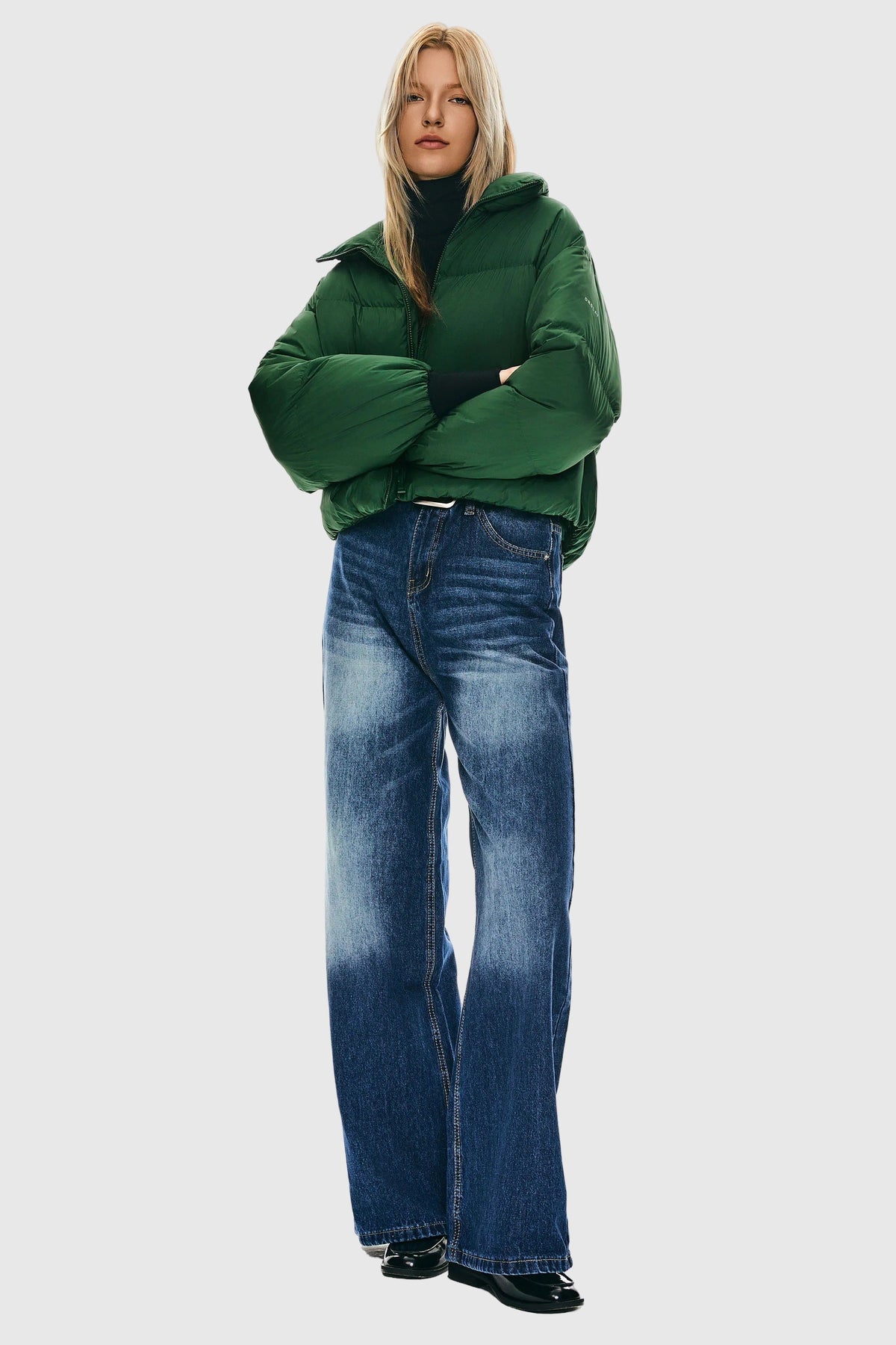 Puff-O® Classics Short Oversized Down Coat