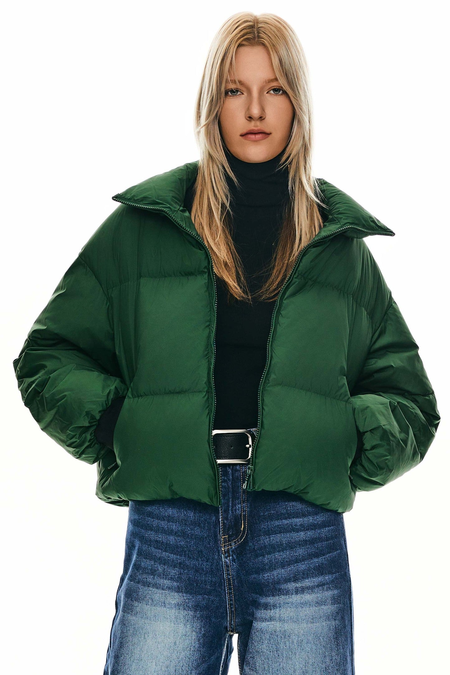 Puff-O® Classics Short Oversized Down Coat