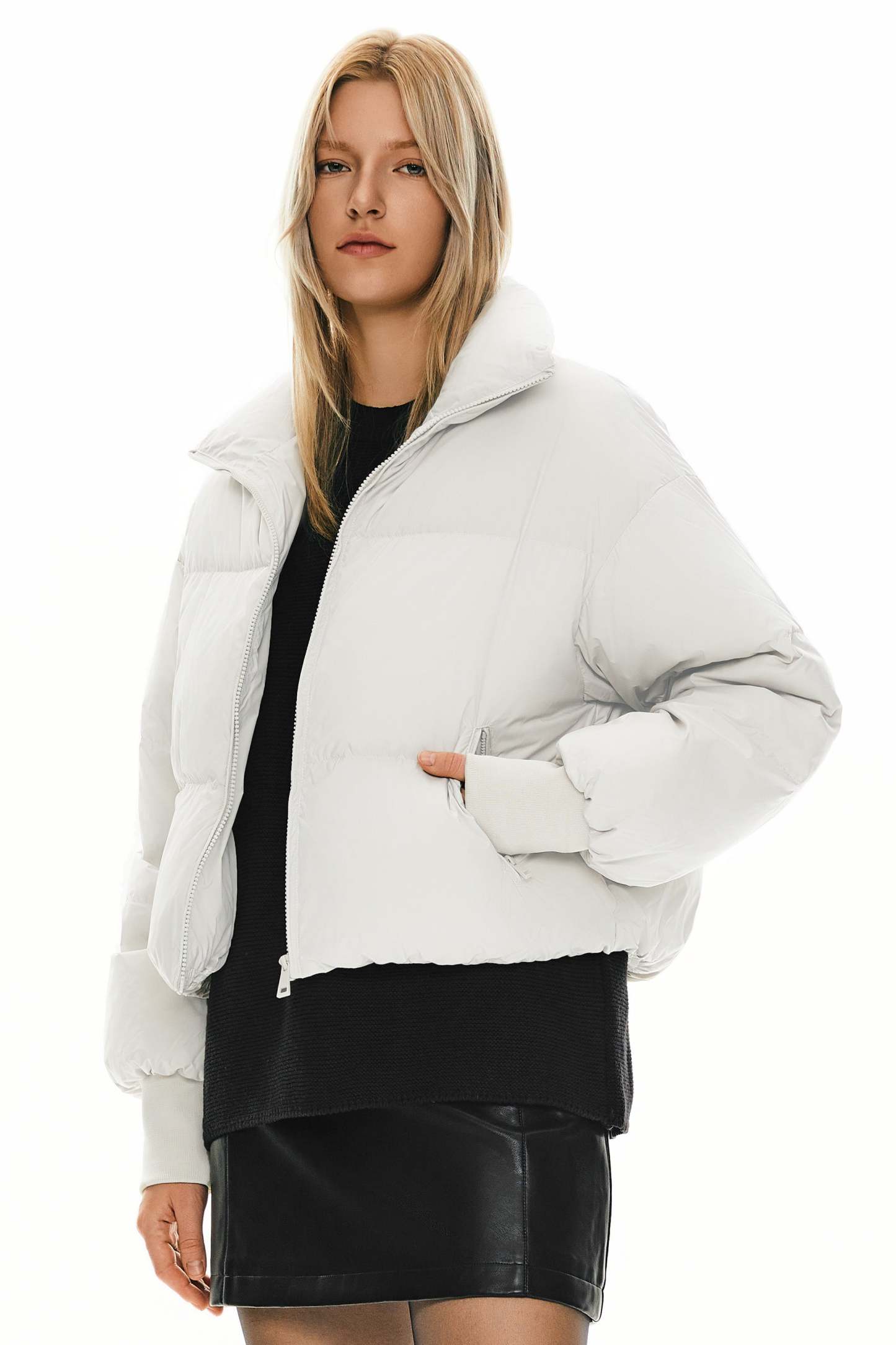 Puff-O® Classics Short Oversized Down Coat