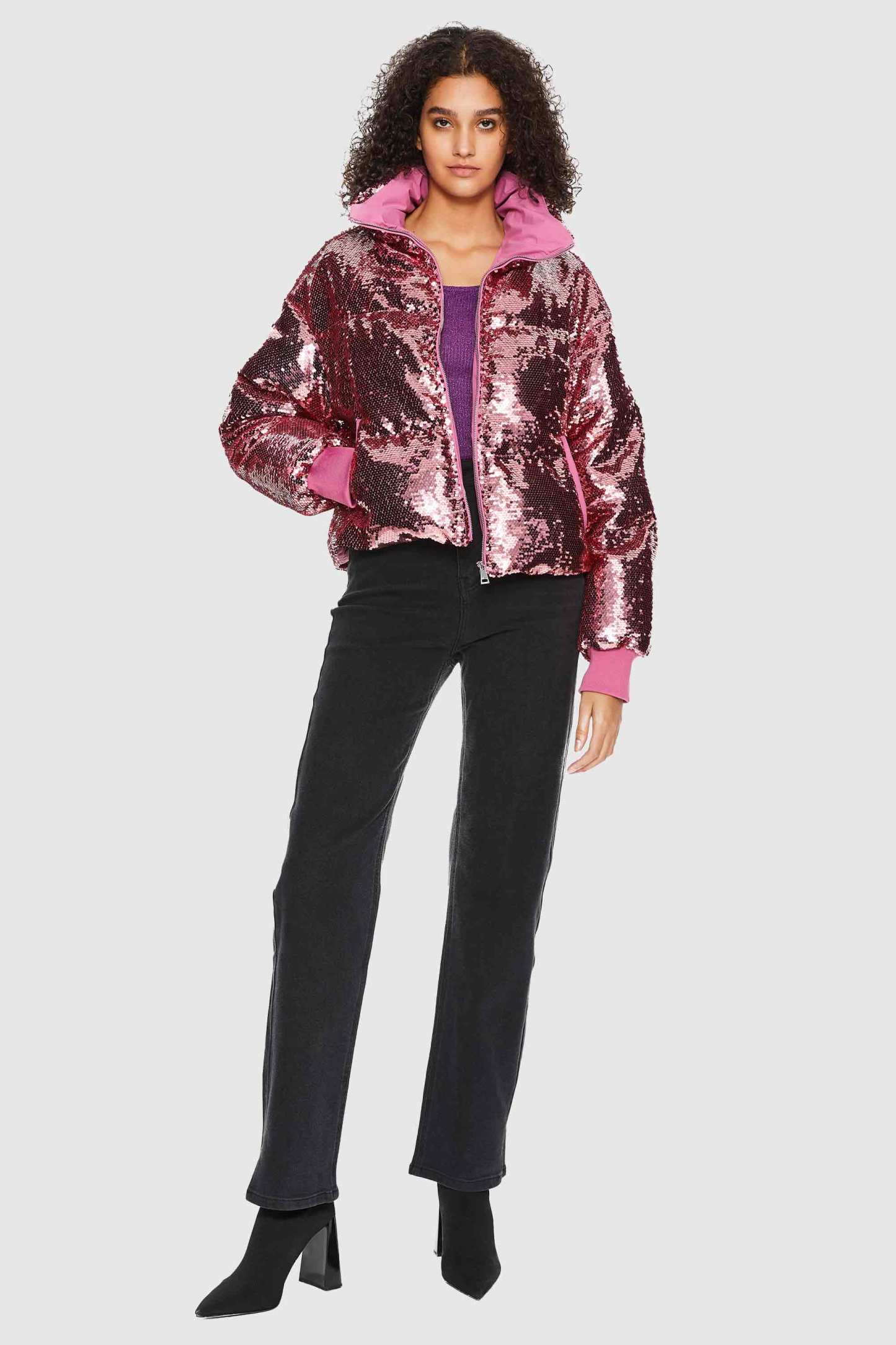 Puff-O® O-Lab Disco Sequin Down Jacket