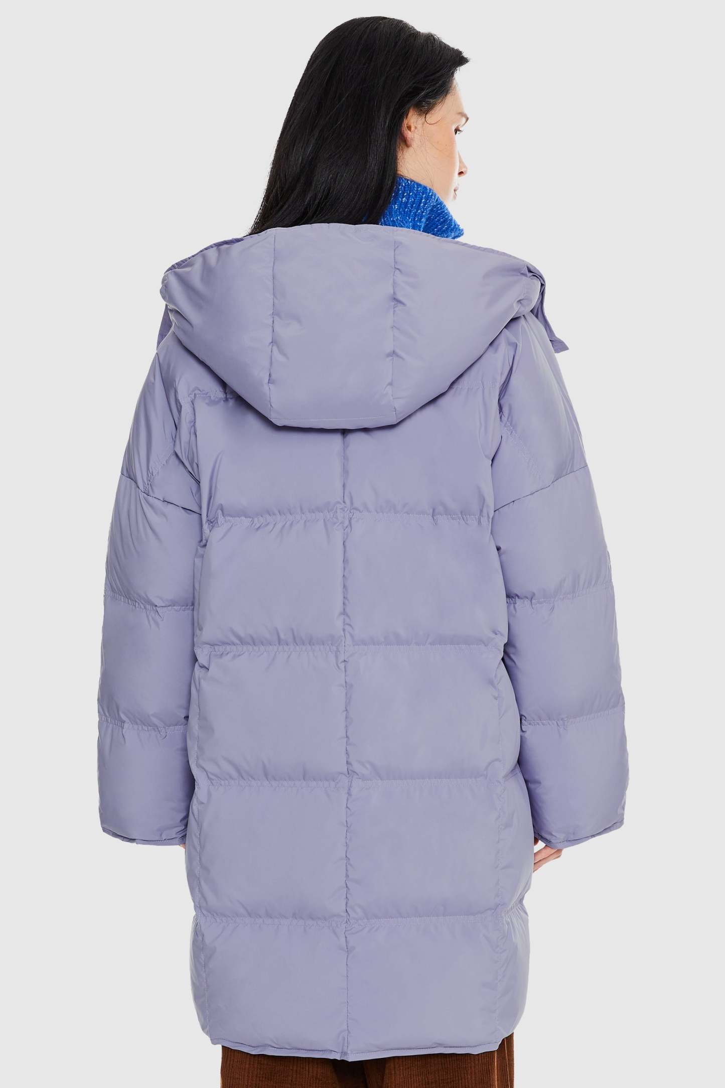Puffy Puffer Down Jacket with Detachable Hood