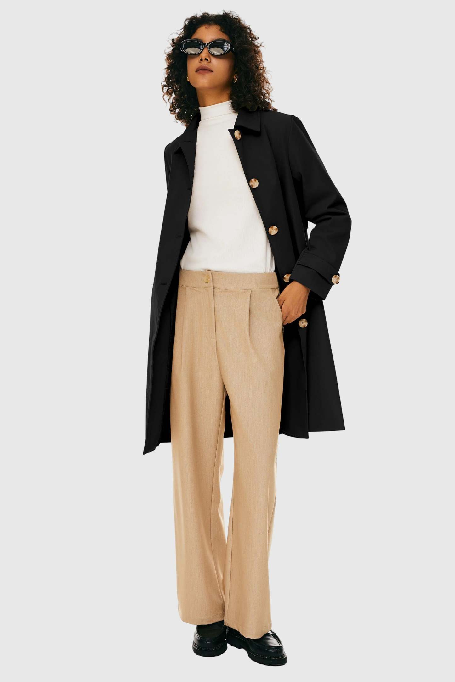 Single-Breasted Hudson Trench