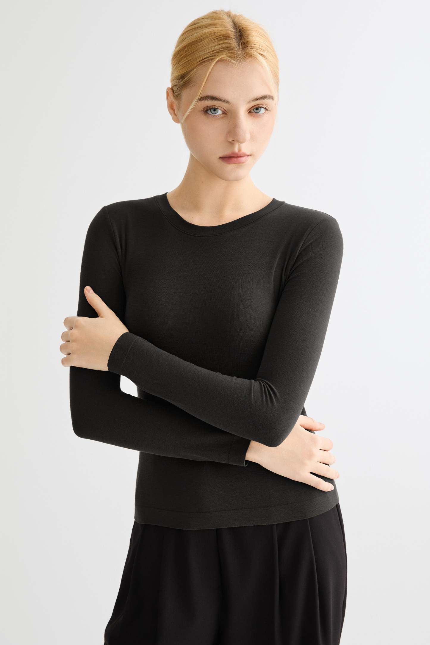 Padded Knit T-shirt
