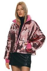 Puff-O® O-Lab Disco Sequin Down Jacket