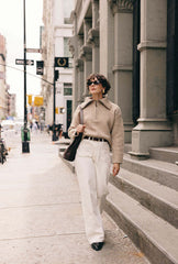 Barry Wool Sweater - Tan