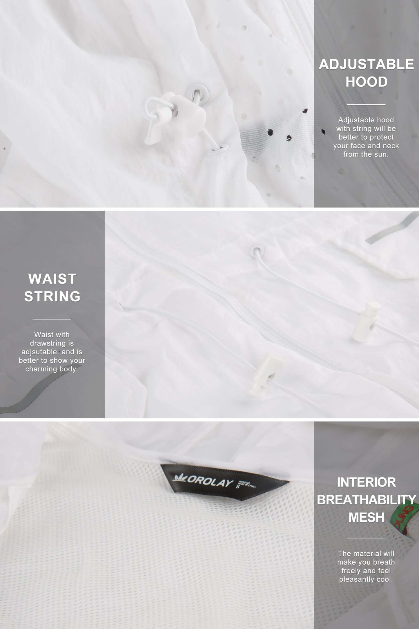 UPF 40+ Sun Protective Lightweight Coat