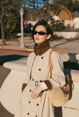 Hagar Trench Coat - Beige