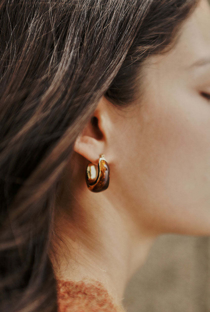 Brayden Alpaca Cardigan - Ginger