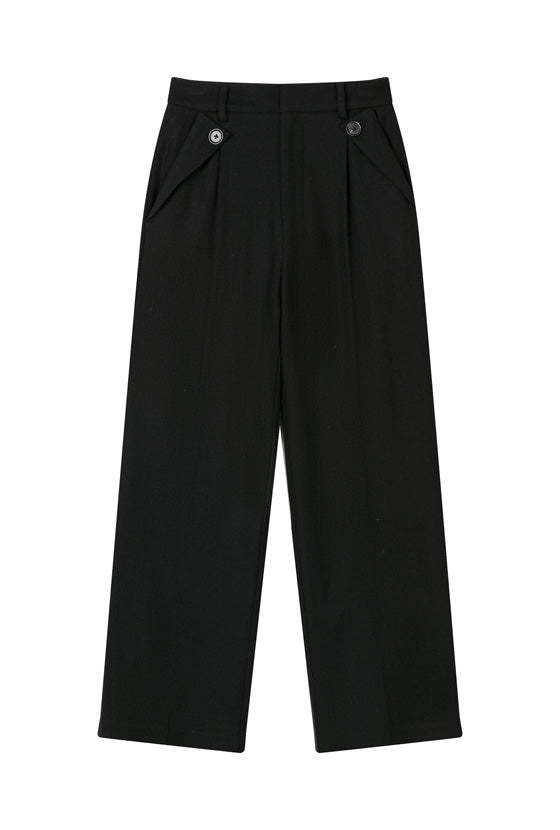 Reign Wool Pants - Black