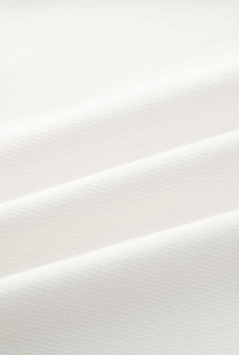 Billy Cropped Wide-Leg Denim Jeans - White