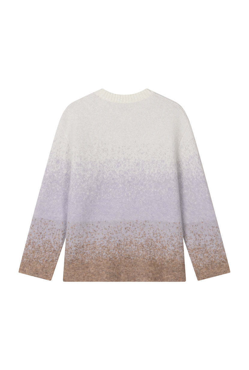 Dale Mohair Sweater - Ombre Plum