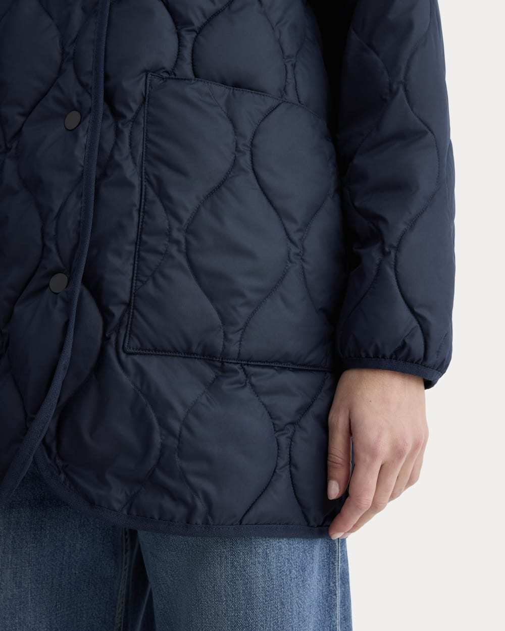 The Quilted Liner | Navy