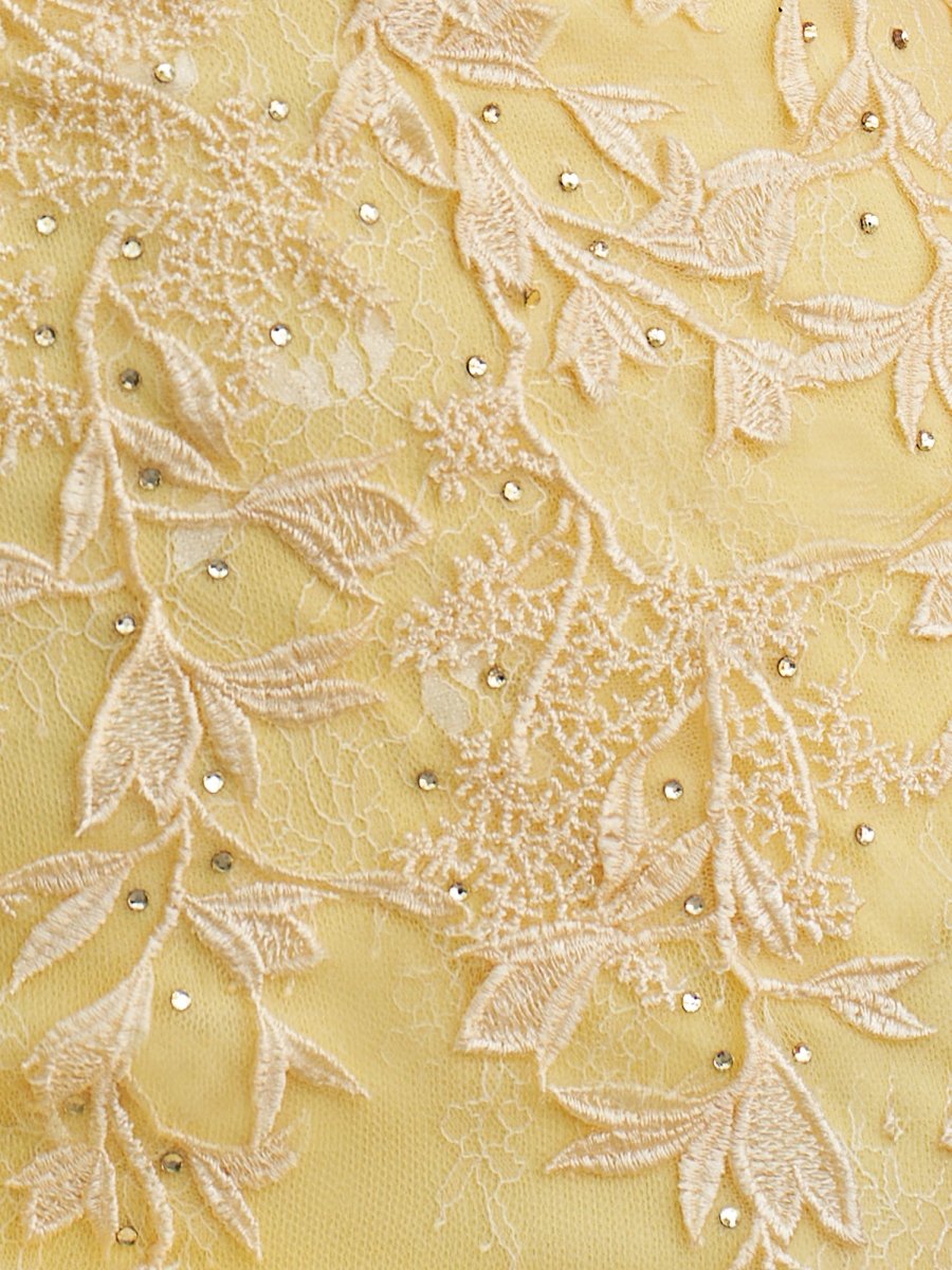 Ethel |Sheath Lace Strapless Homecoming Dress with Appliques