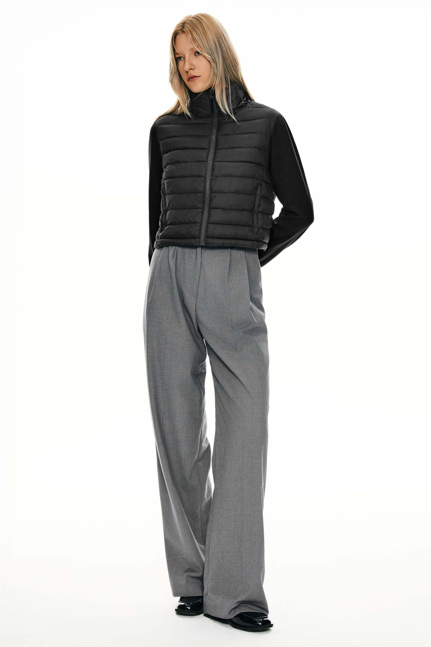 Lightweight Jacket Quilted Puffer Hybrid Breathable