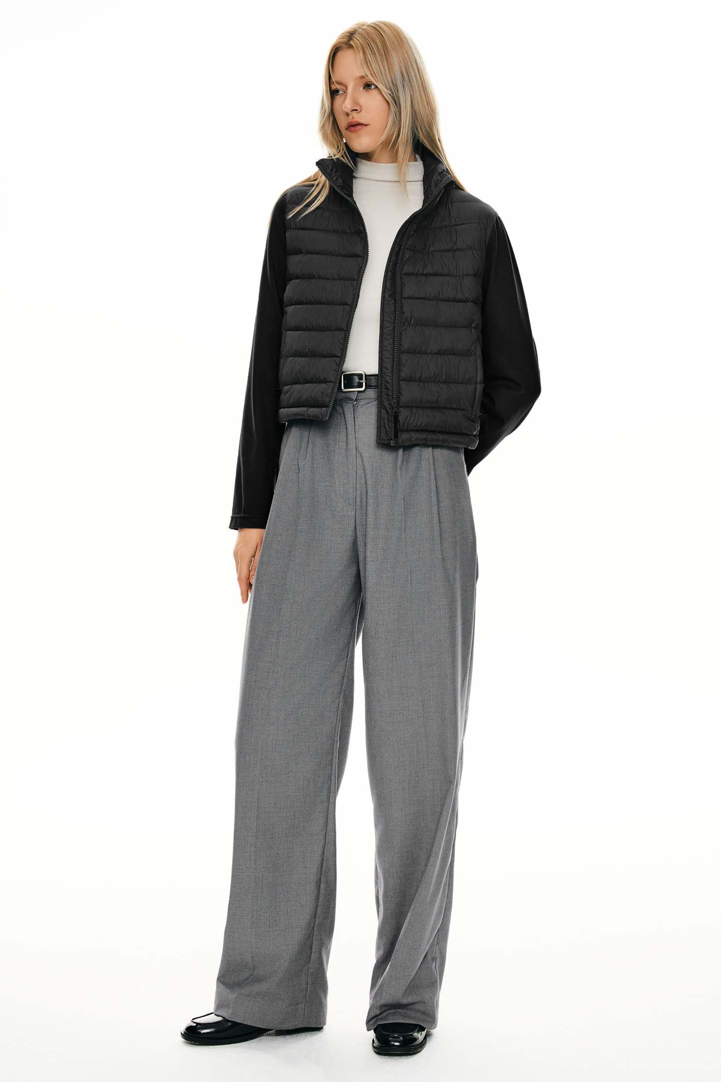 Lightweight Jacket Quilted Puffer Hybrid Breathable